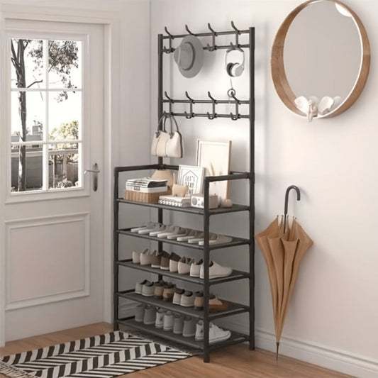 Shoe Rack, Entryway Shoe Organizer for Organized Everyday Storage detail image