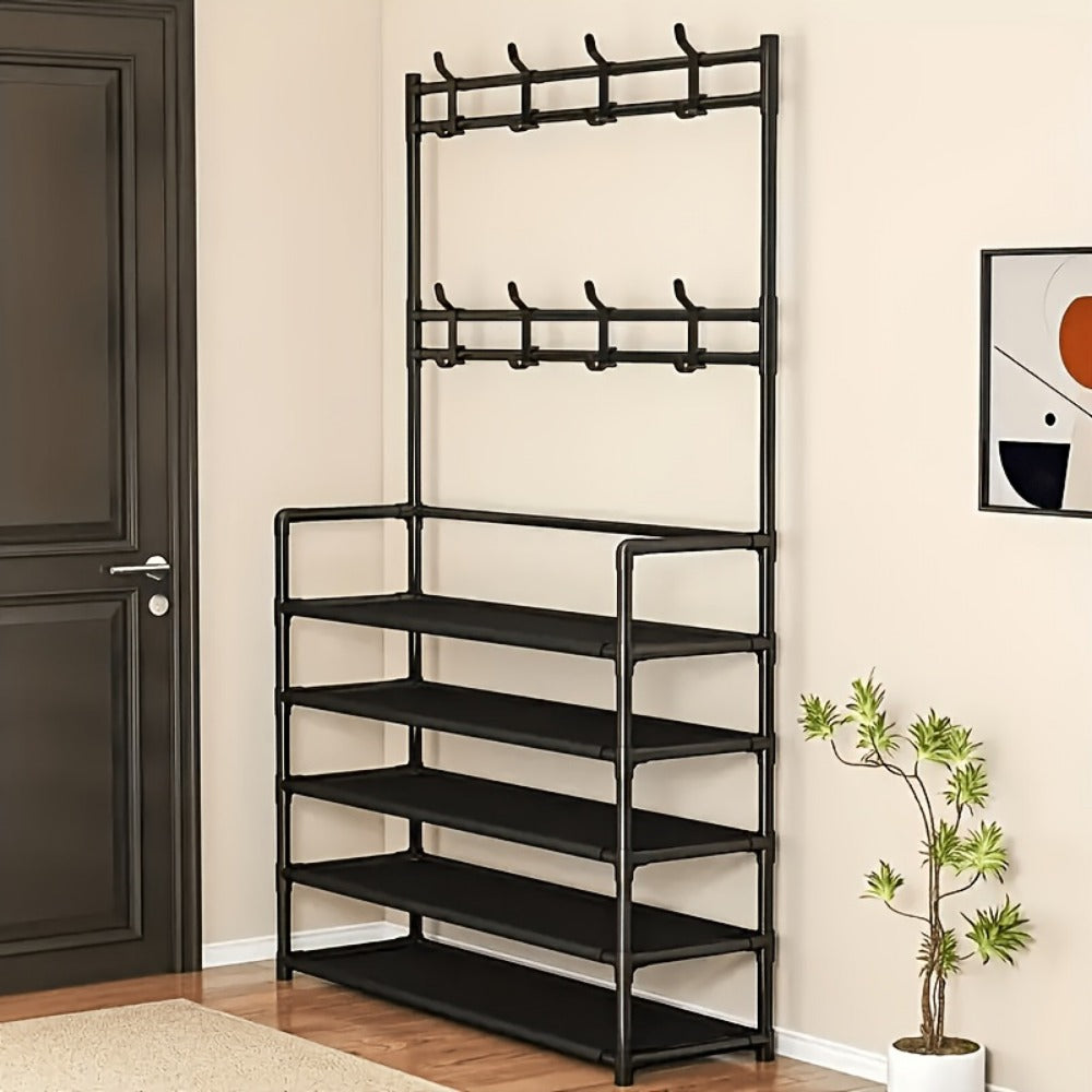 Shoe Rack, Entryway Shoe Organizer for Organized Everyday Storage detail image - detail view 7