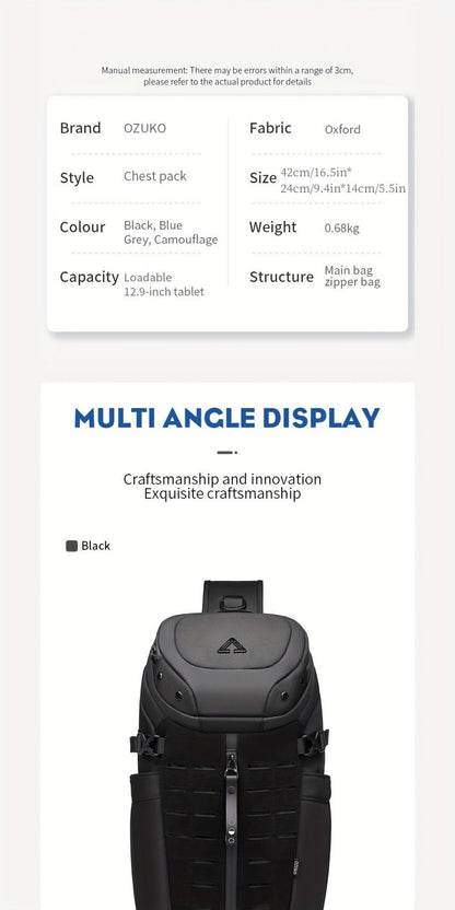 Sling Bag – Large Capacity, for Travel & Everyday Use – detail view 14