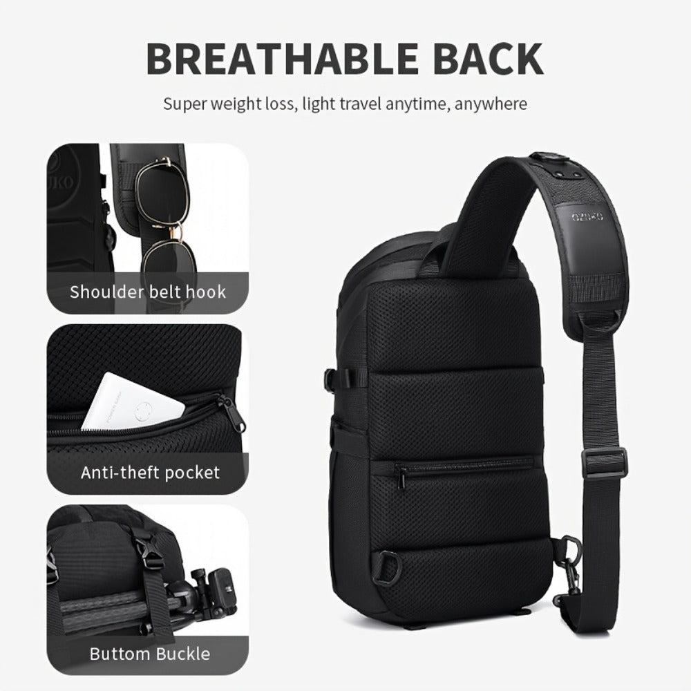 Sling Bag – Large Capacity, for Travel & Everyday Use – detail view 6