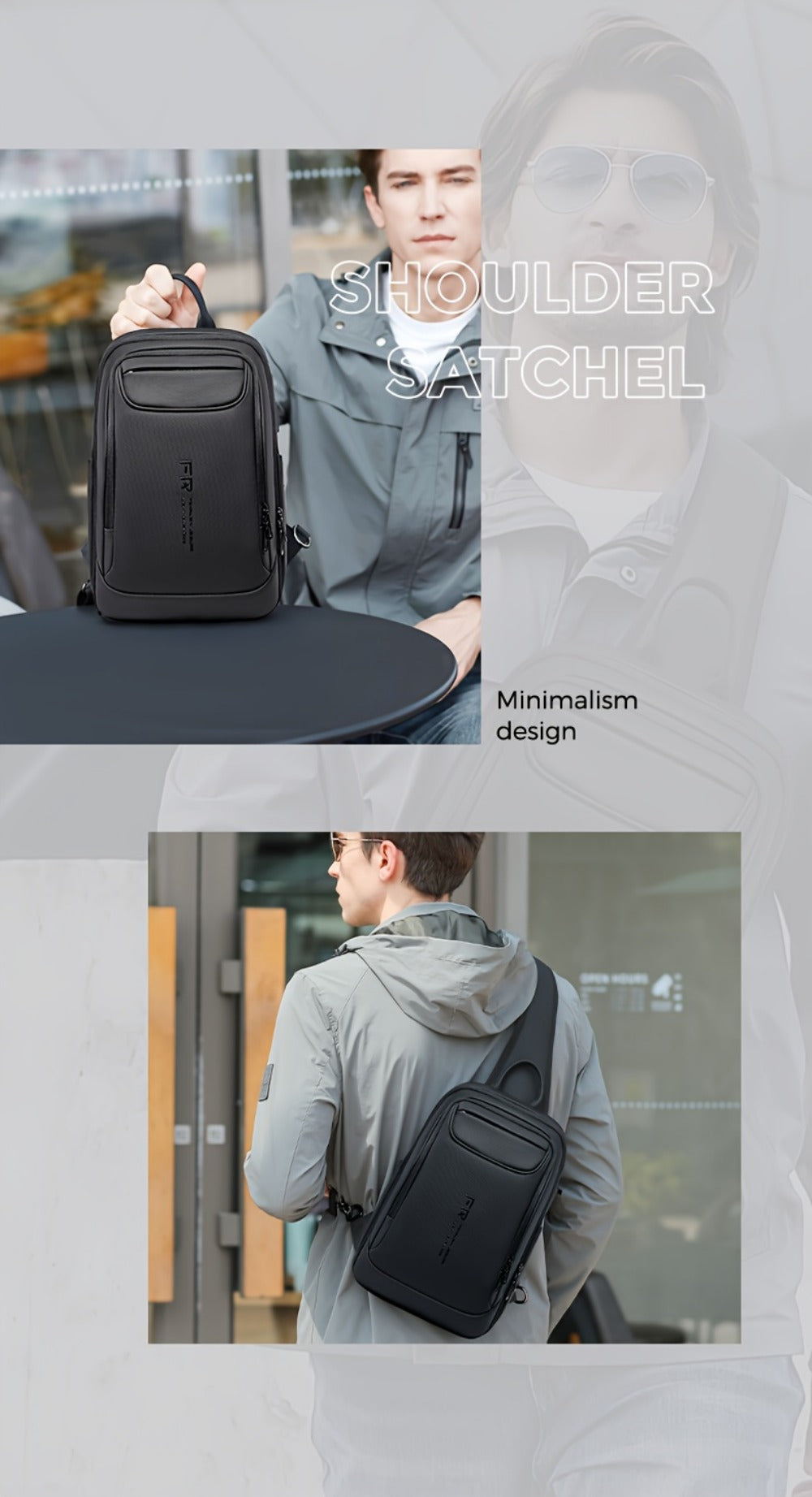 Sling Bag – 9.7 Inch, Compact, for Travel – detail view 14