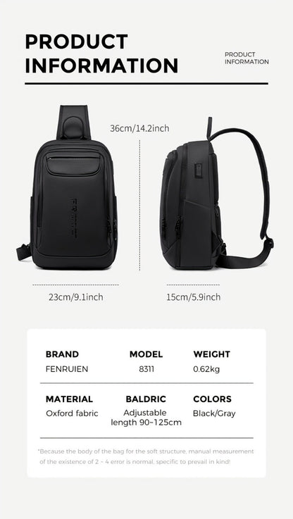 Sling Bag – 9.7 Inch, Compact, for Travel – detail view 16