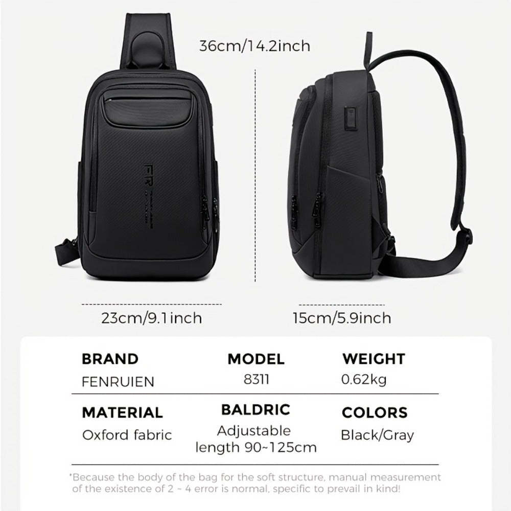 Sling Bag – 9.7 Inch, Compact, for Travel – detail view 2