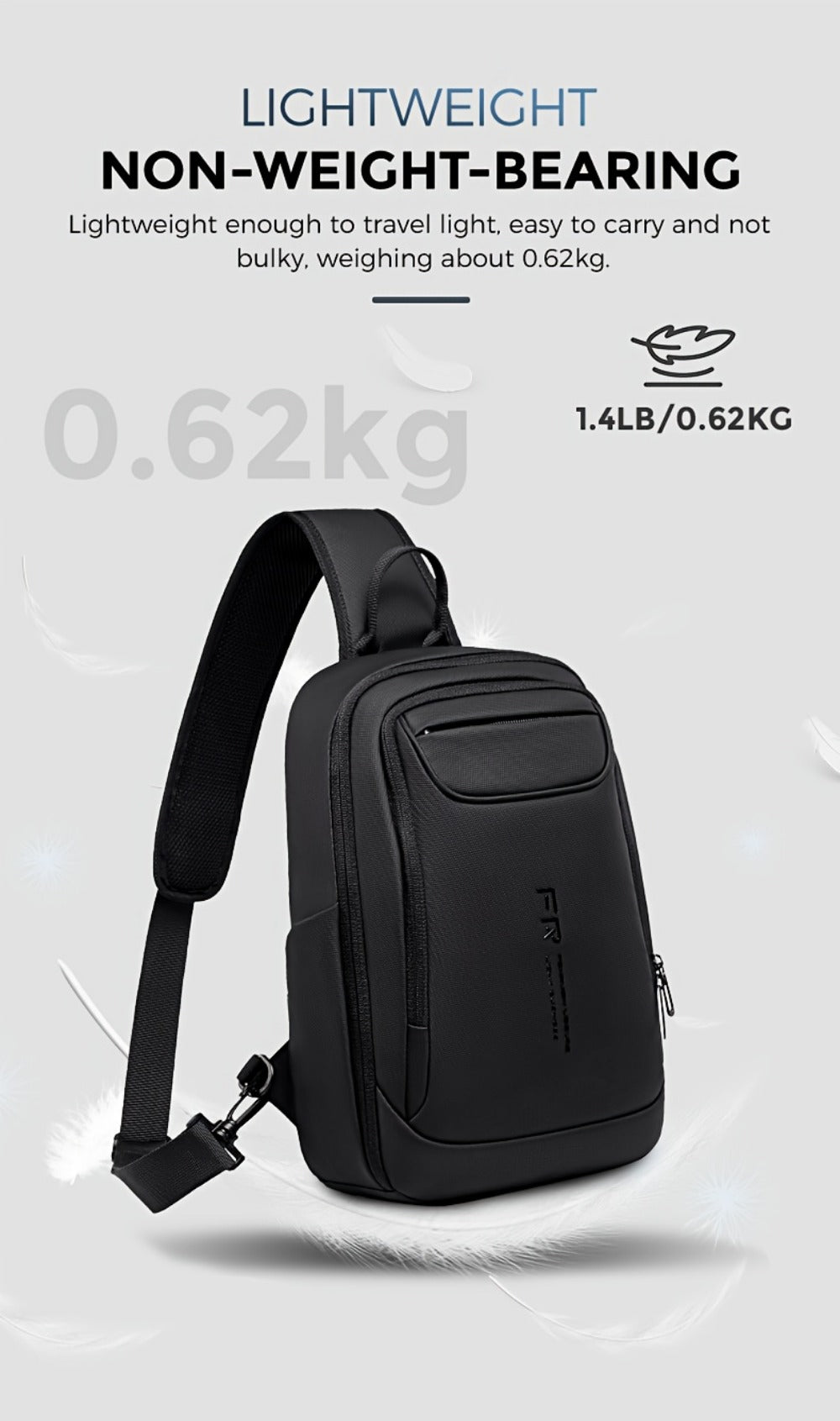 Sling Bag – 9.7 Inch, Compact, for Travel – detail view 22