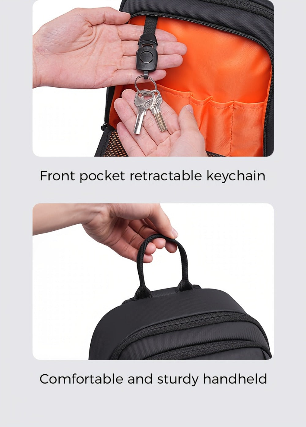 Sling Bag – 9.7 Inch, Compact, for Travel – detail view 24