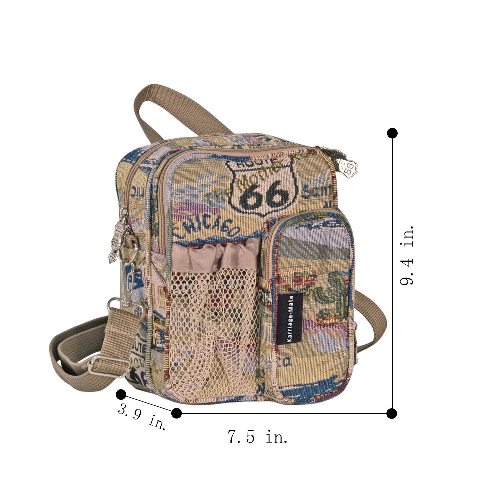 Sling Bag – Adjustable Strap, Compact, Lightweight, for Travel & Everyday Use – detail view 3