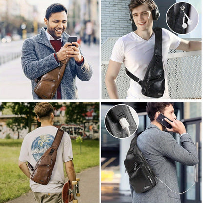 Sling Bag – Anti-Theft, Adjustable Strap – detail view 9