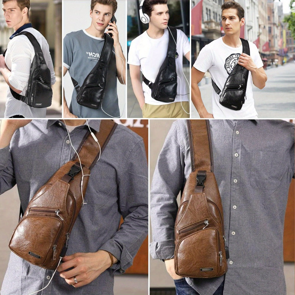 Sling Bag – Anti-Theft, Adjustable Strap – detail view 10