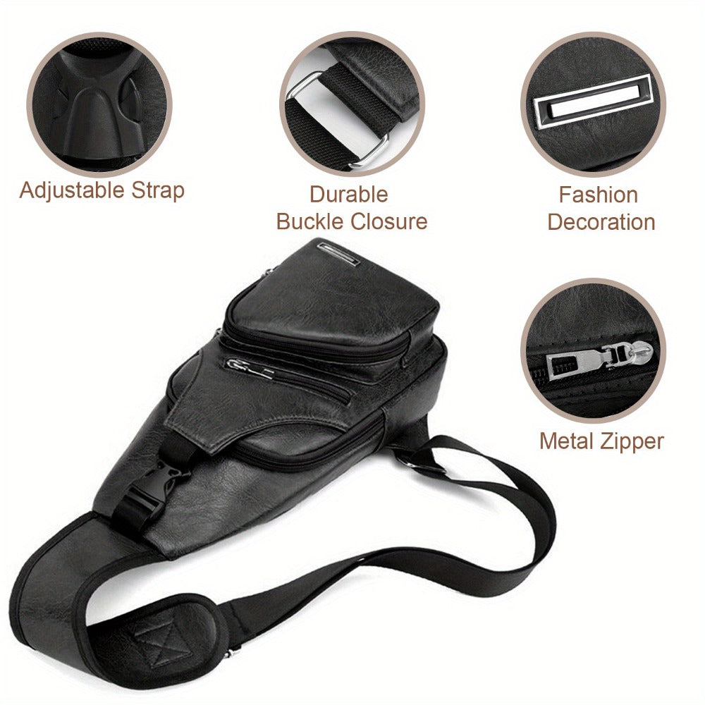 Sling Bag – Anti-Theft, Adjustable Strap – detail view 11
