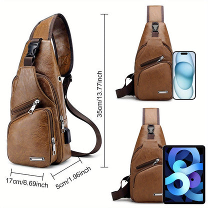 Sling Bag – Anti-Theft, Adjustable Strap – detail view 3