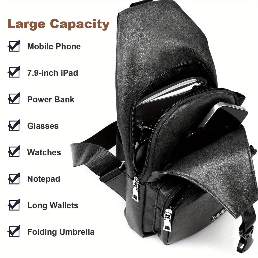Sling Bag – Anti-Theft, Adjustable Strap – detail view 5