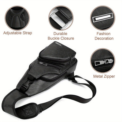 Sling Bag – Anti-Theft, Adjustable Strap – detail view 6