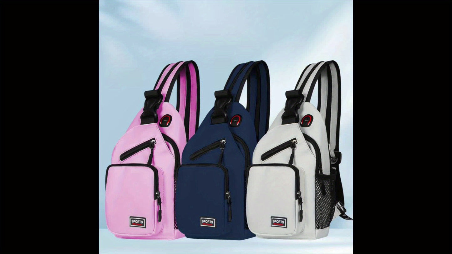 Sling Bag – Canvas, Adjustable Strap, for Travel & Everyday Use – detail view 10