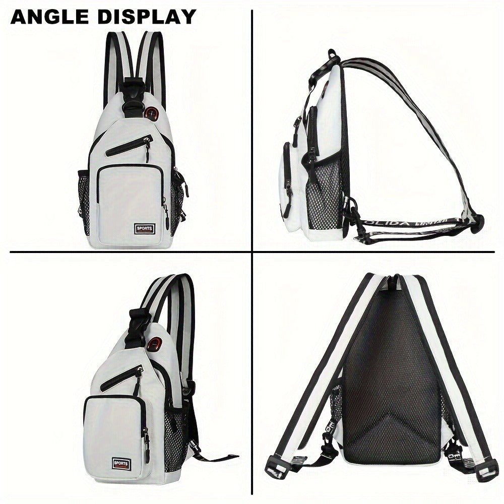 Sling Bag – Canvas, Adjustable Strap, for Travel & Everyday Use – detail view 16