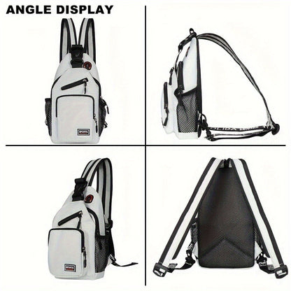 Sling Bag – Canvas, Adjustable Strap, for Travel & Everyday Use – detail view 16