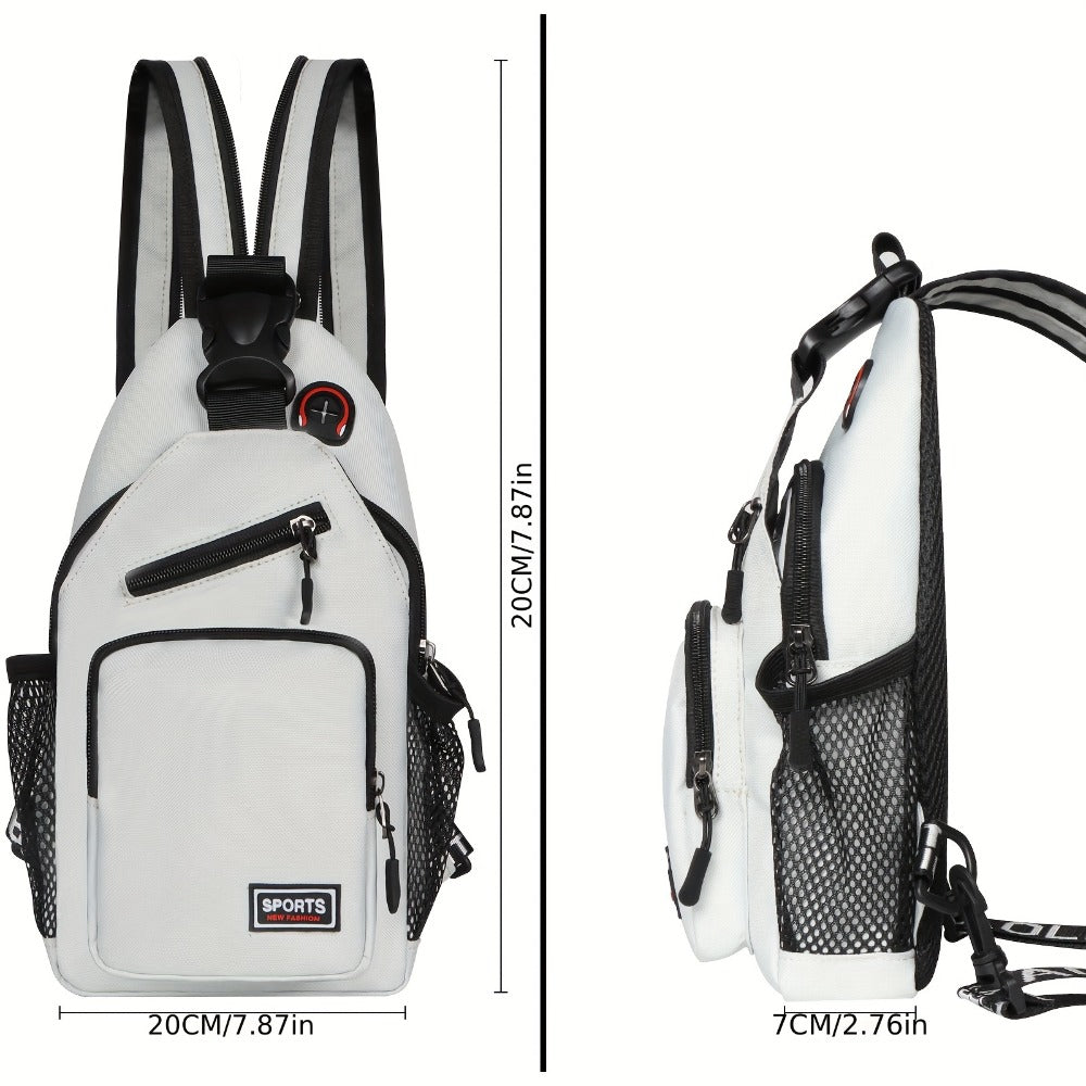 Sling Bag – Canvas, Adjustable Strap, for Travel & Everyday Use – detail view 5