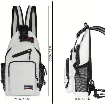 Sling Bag – Canvas, Adjustable Strap, for Travel & Everyday Use – detail view 5