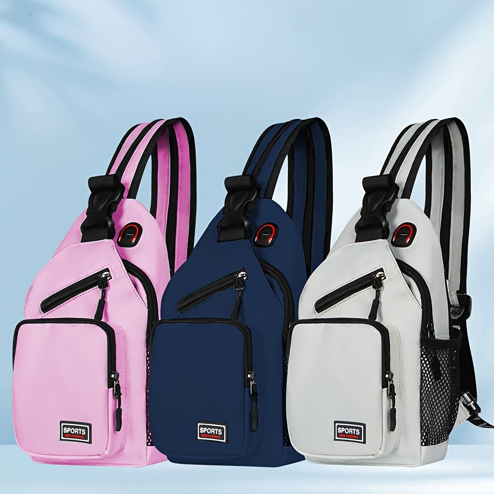 Sling Bag – 8 Colors, Canvas, for Travel & Everyday Use – detail view 9