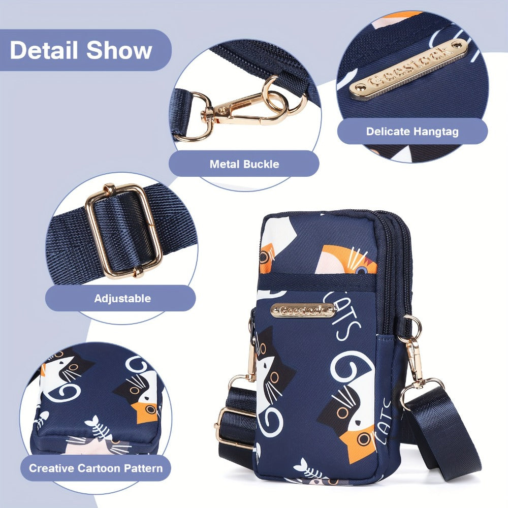 Sling Bag – 8 Colors, Canvas, for Travel & Everyday Use – detail view 23
