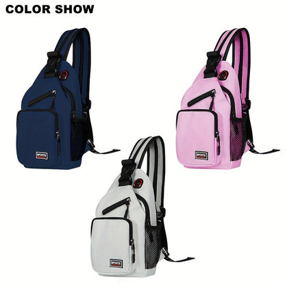 Sling Bag – 8 Colors, Canvas, for Travel & Everyday Use – detail view 3