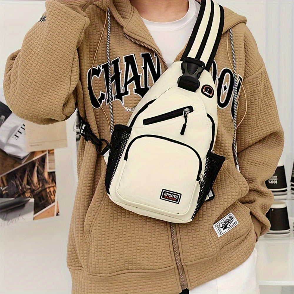 Sling Bag – 8 Colors, Canvas, for Travel & Everyday Use – detail view 5