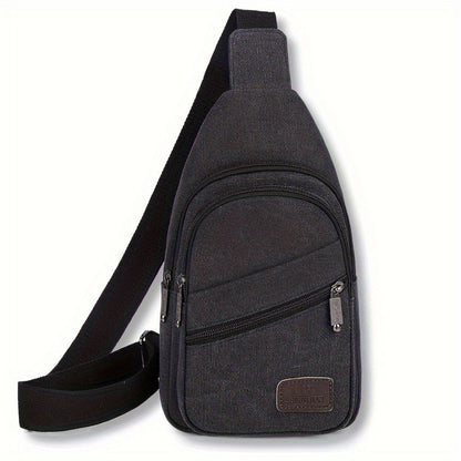 Sling Bag – Canvas, Large Capacity, Lightweight, for Travel & Everyday Use – detail view 3