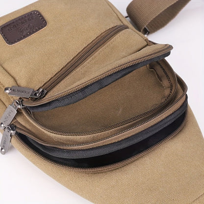 Sling Bag – Canvas, Large Capacity, Lightweight, for Travel & Everyday Use – detail view 4