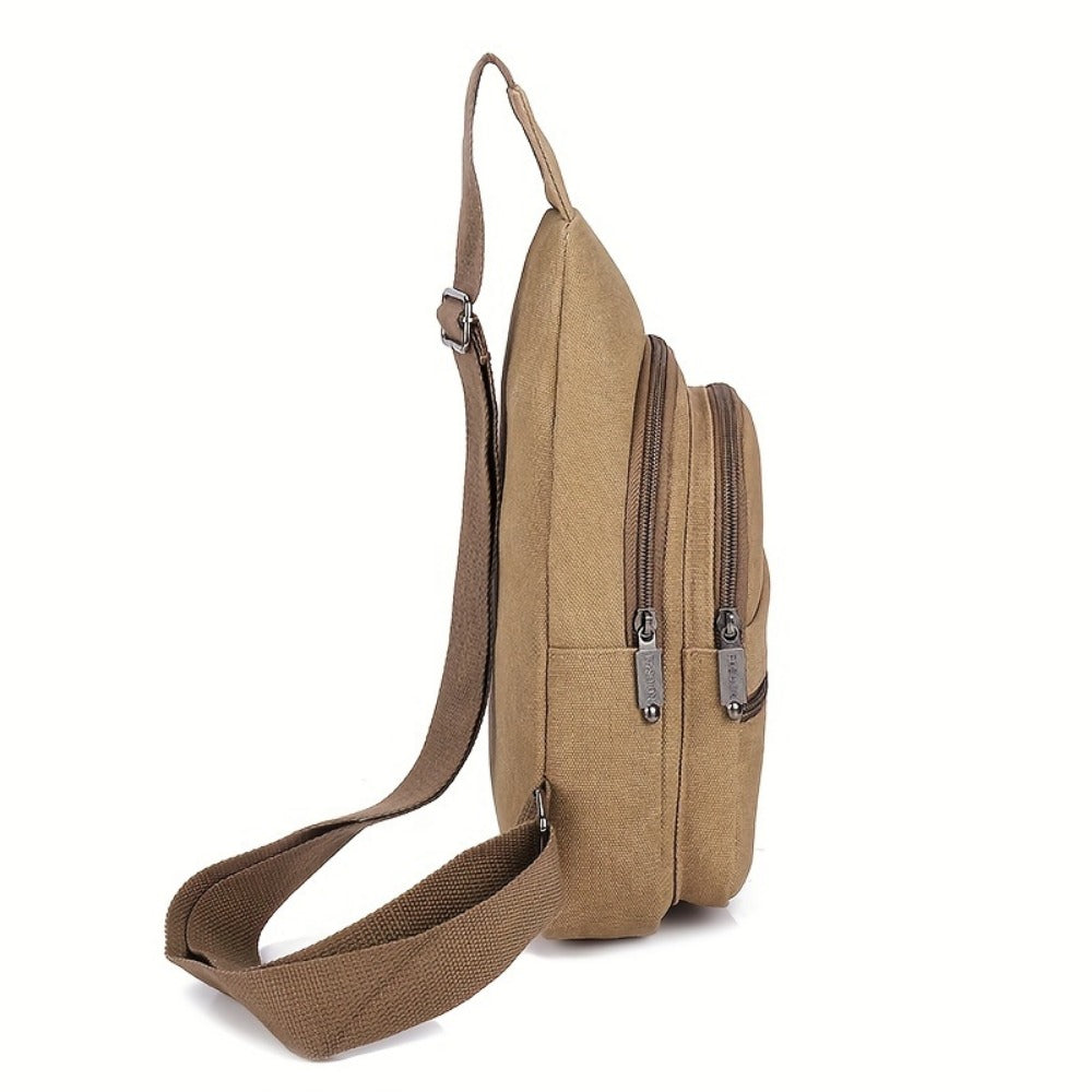 Sling Bag – Canvas, Large Capacity, Lightweight, for Travel & Everyday Use – detail view 5
