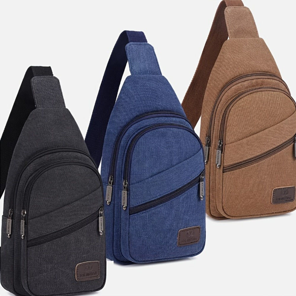 Sling Bag – Canvas, Large Capacity, Lightweight, for Travel & Everyday Use – detail view 8