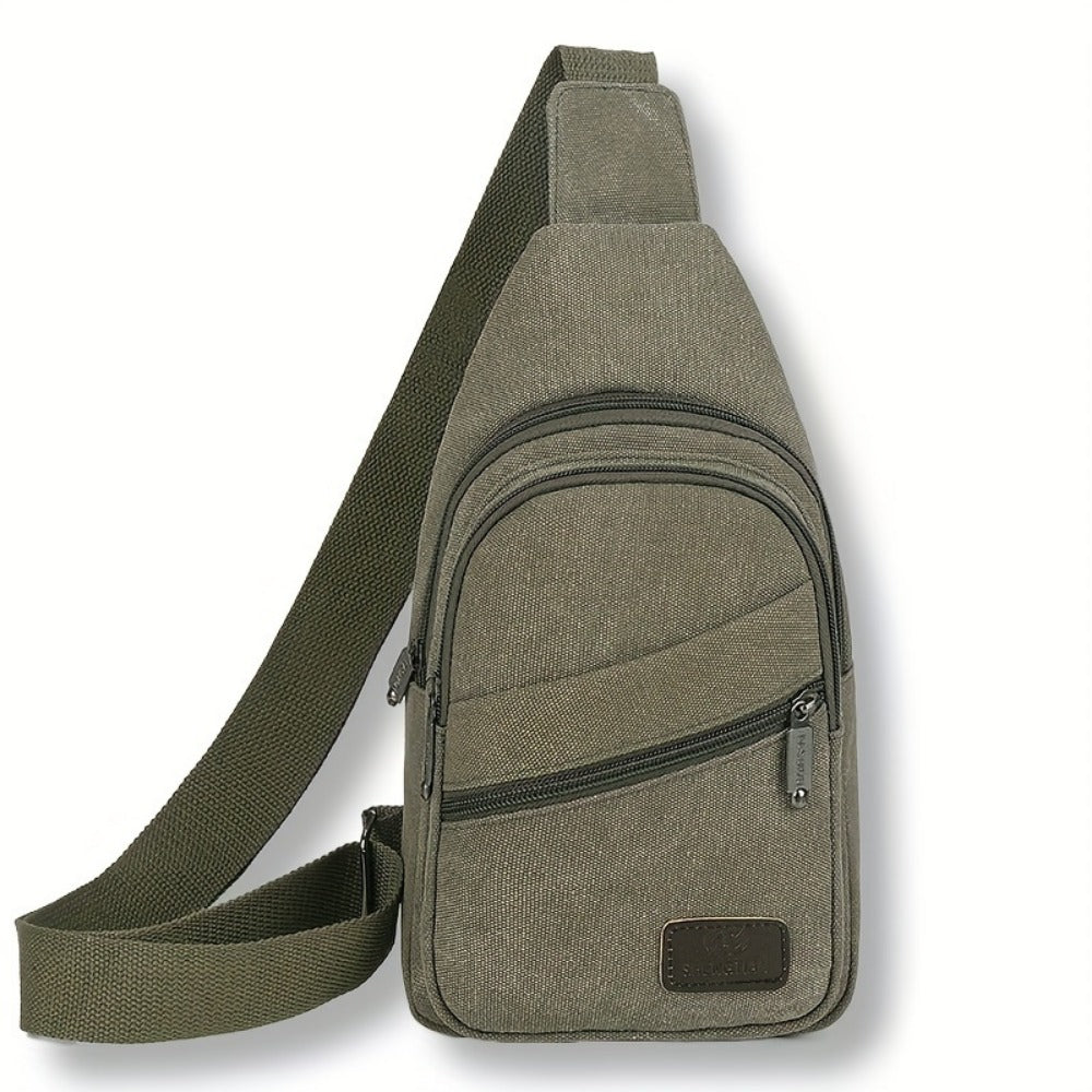 Sling Bag – Canvas, Large Capacity, Lightweight, for Travel & Everyday Use – detail view 9