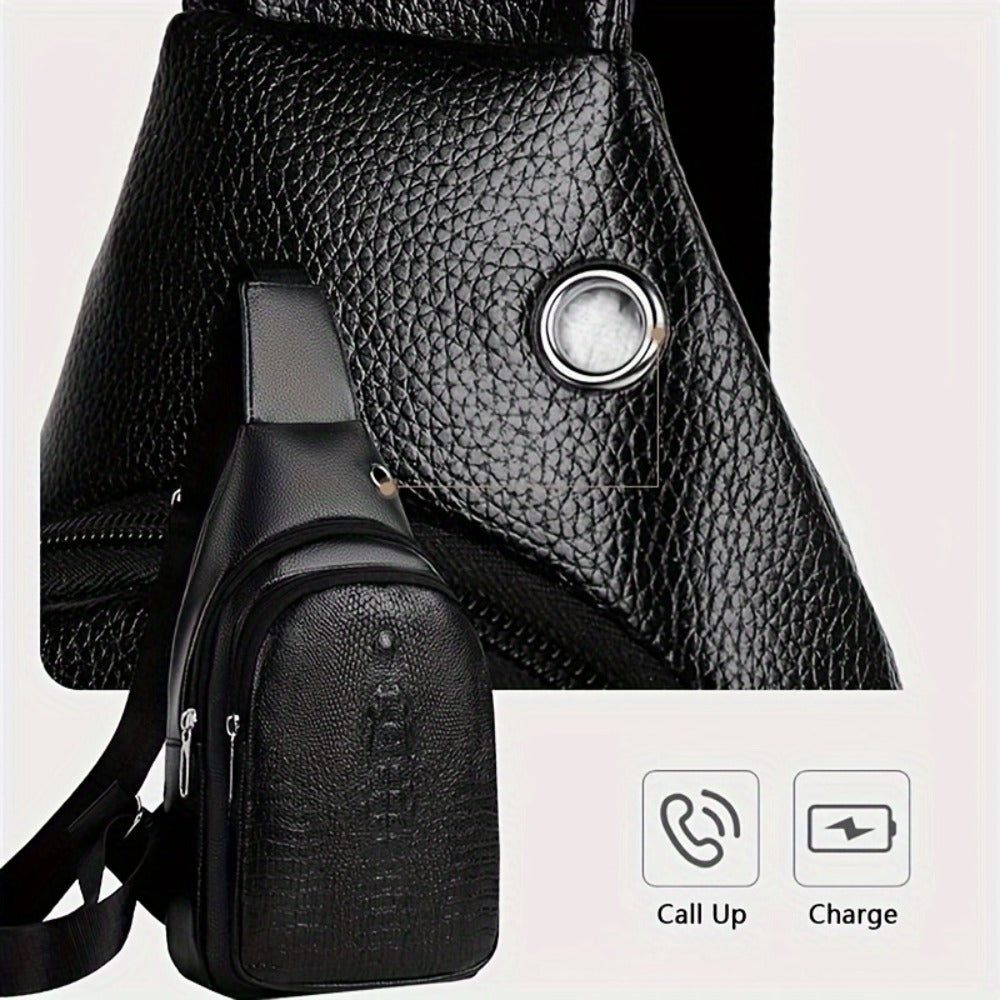 Sling Bag – for Everyday Use, Casual Sling Stylish Durable Chest – detail view 7