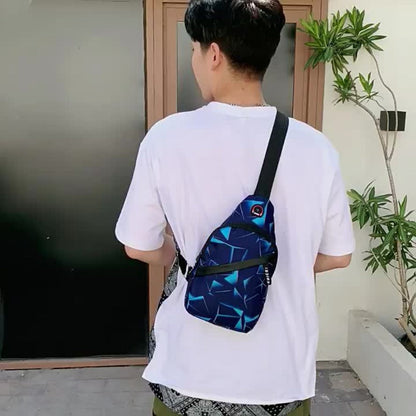 Sling Bag – for Everyday Use, Unisex Chest Trendy Casual Sports – detail view 10