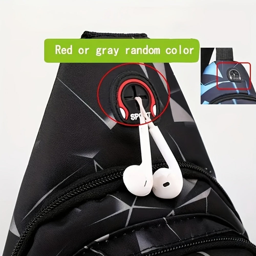 Sling Bag – for Everyday Use, Unisex Chest Trendy Casual Sports – detail view 13