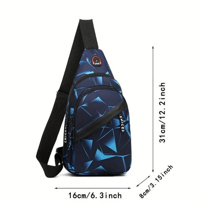 Sling Bag – for Everyday Use, Unisex Chest Trendy Casual Sports – detail view 3