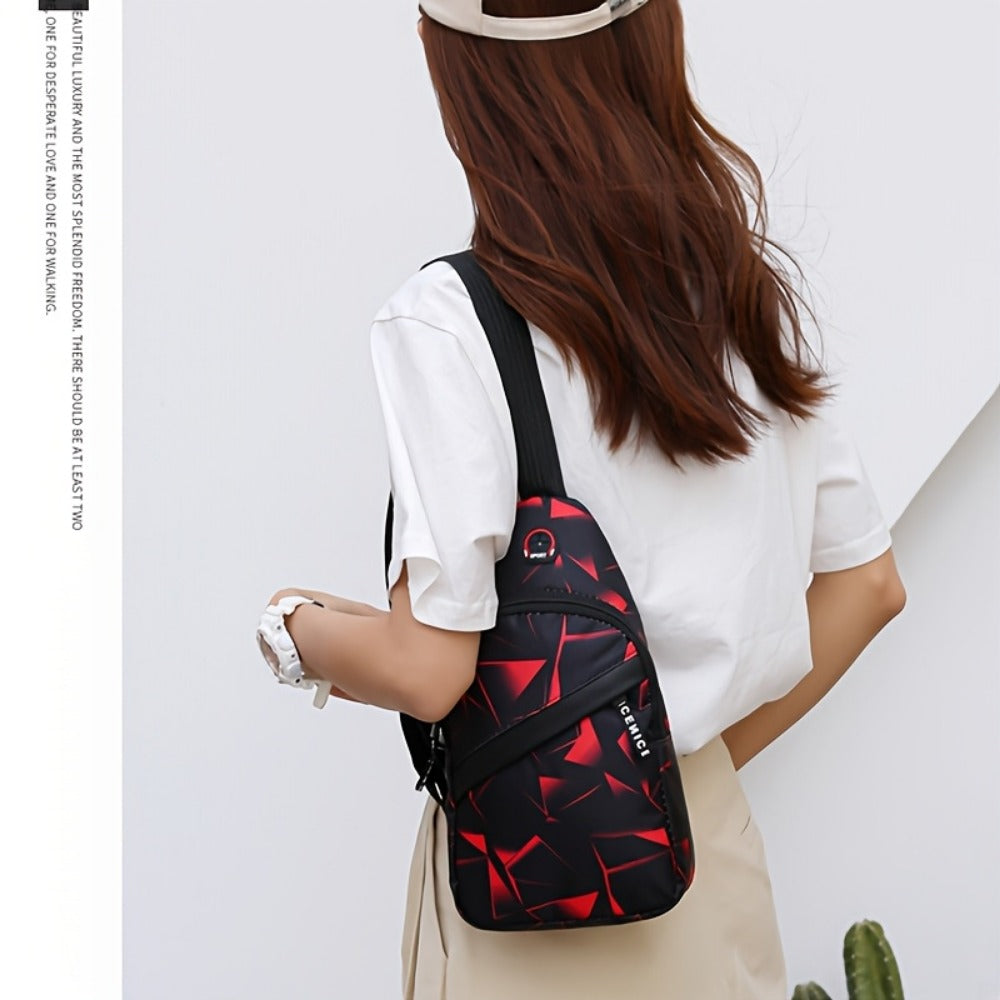 Sling Bag – for Everyday Use, Unisex Chest Trendy Casual Sports – detail view 6