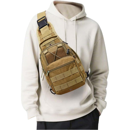 Sling Bag – for Work & Everyday Use, Tactical Chest Molle Edc Sling – alternate view