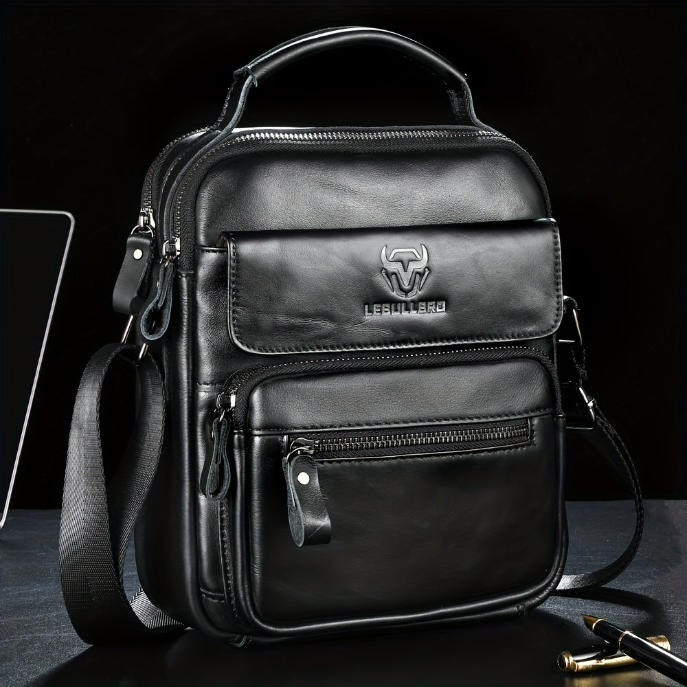 Sling Bag – Genuine Leather, Premium Genuine Leather Sling Small – front view - product view 22