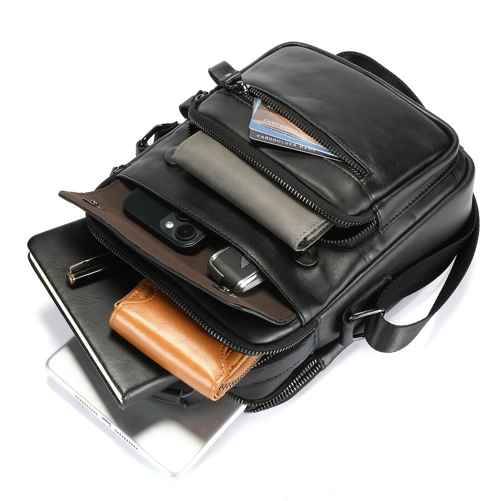 Sling Bag – Genuine Leather, Premium Genuine Leather Sling Small – detail view 8