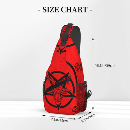 Sling Bag – Large Capacity, Waterproof, for Travel & School – detail view 3