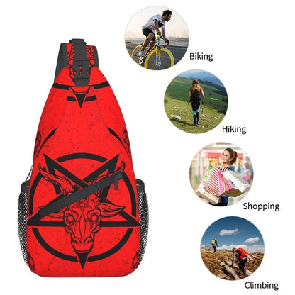 Sling Bag – Large Capacity, Waterproof, for Travel & School – detail view 4