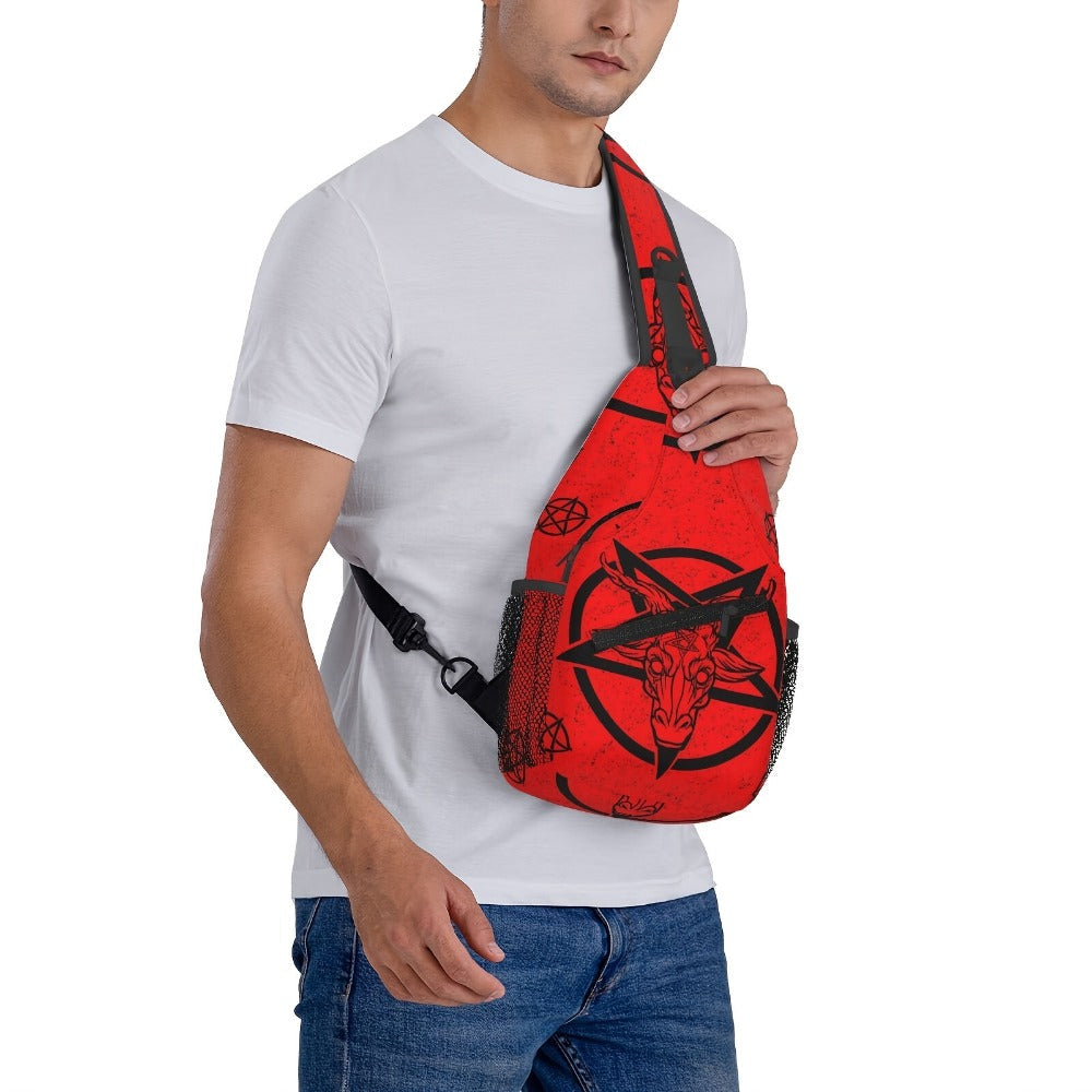 Sling Bag – Large Capacity, Waterproof, for Travel & School – detail view 7