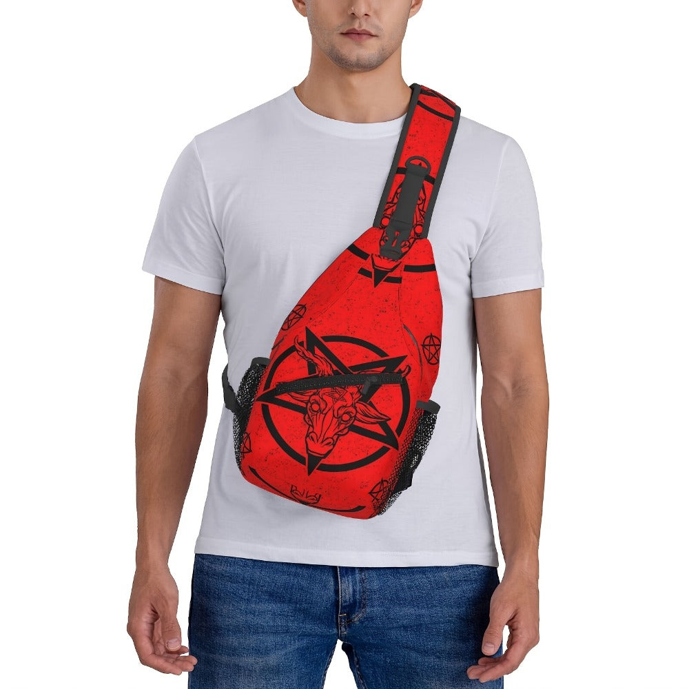 Sling Bag – Large Capacity, Waterproof, for Travel & School – detail view 8