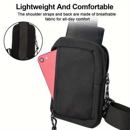 Sling Bag – Lightweight, Adjustable Strap, for Travel & Everyday Use – detail view 4
