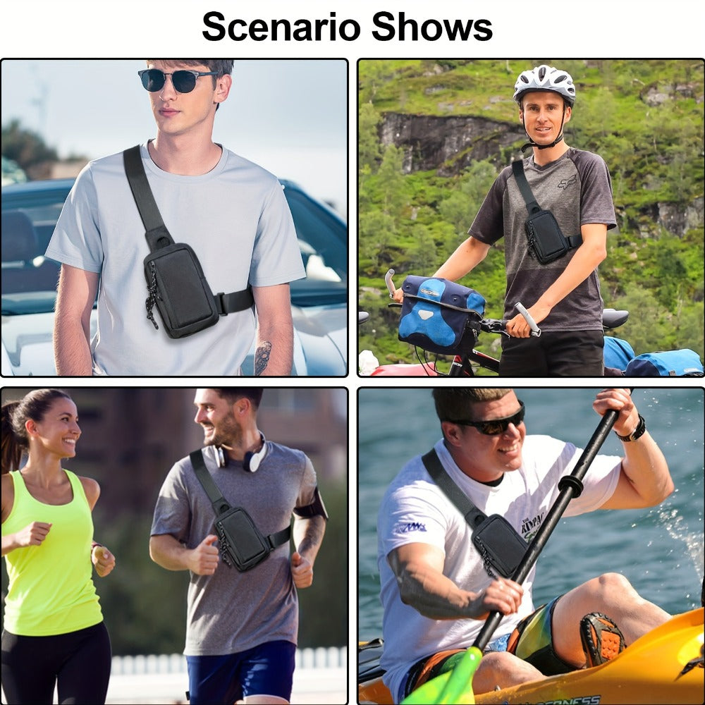 Sling Bag – Lightweight, Adjustable Strap, for Travel & Everyday Use – detail view 8