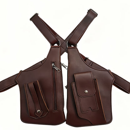 Sling Bag – Lightweight, Retro Underarm Multi Functional Vest – alternate view