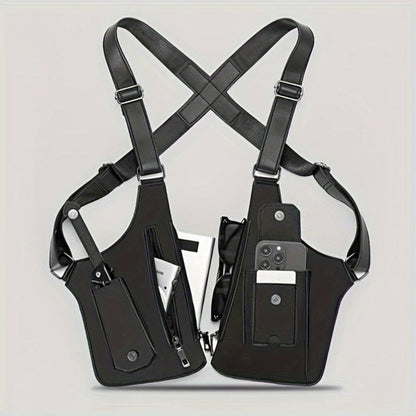 Sling Bag – Lightweight, Retro Underarm Multi Functional Vest – detail view 3