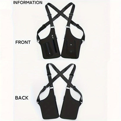 Sling Bag – Lightweight, Retro Underarm Multi Functional Vest – detail view 7