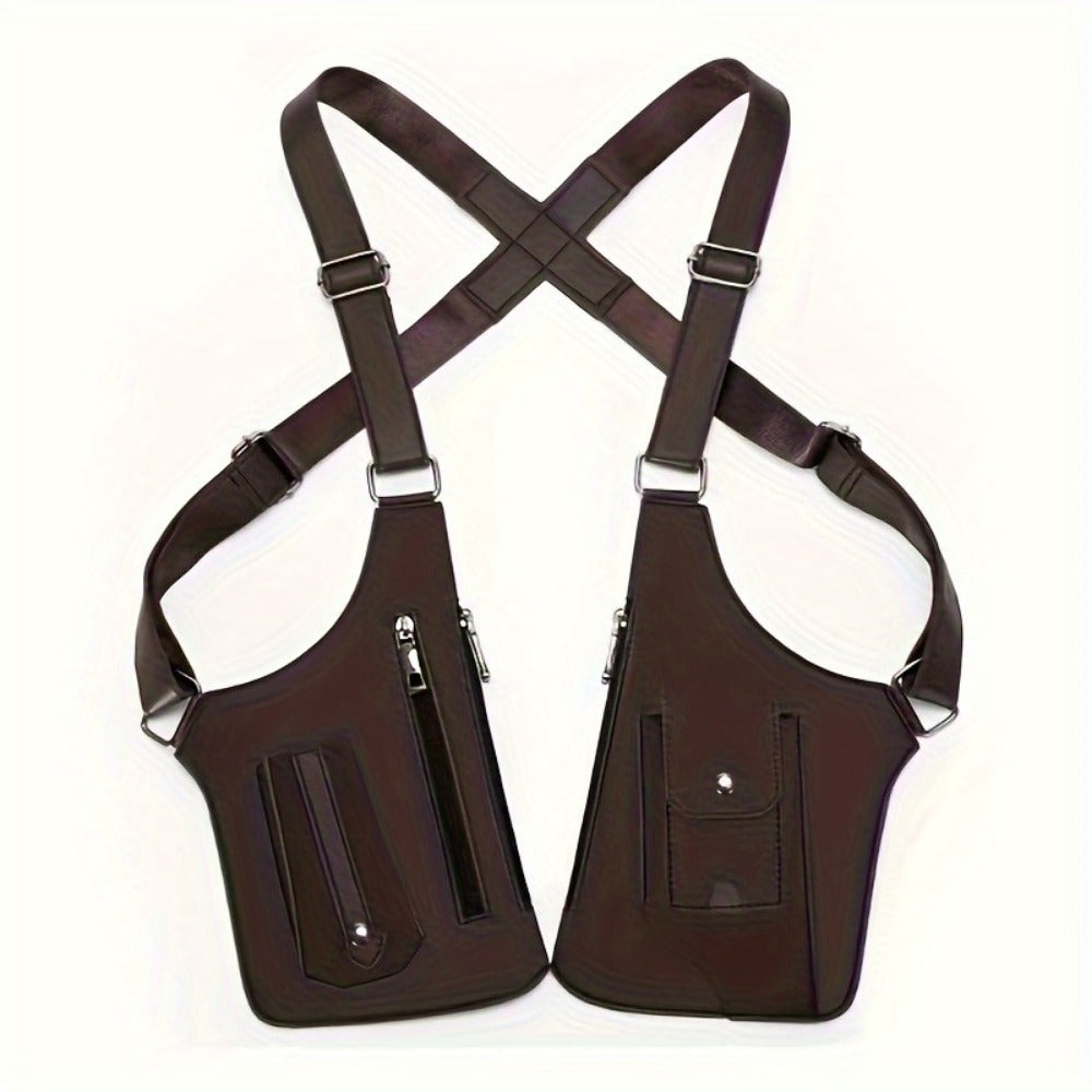 Sling Bag – Lightweight, Retro Underarm Multi Functional Vest – detail view 8