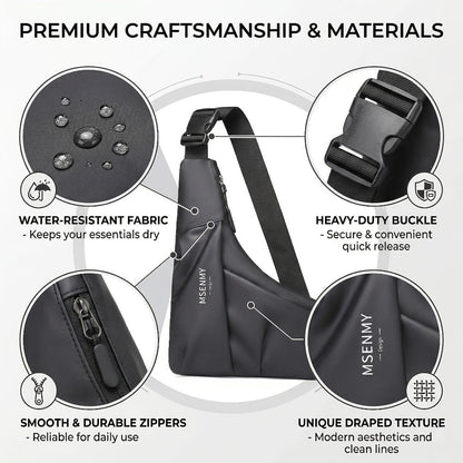 Sling Bag – Lightweight, Compact, for Travel & Work – detail view 4