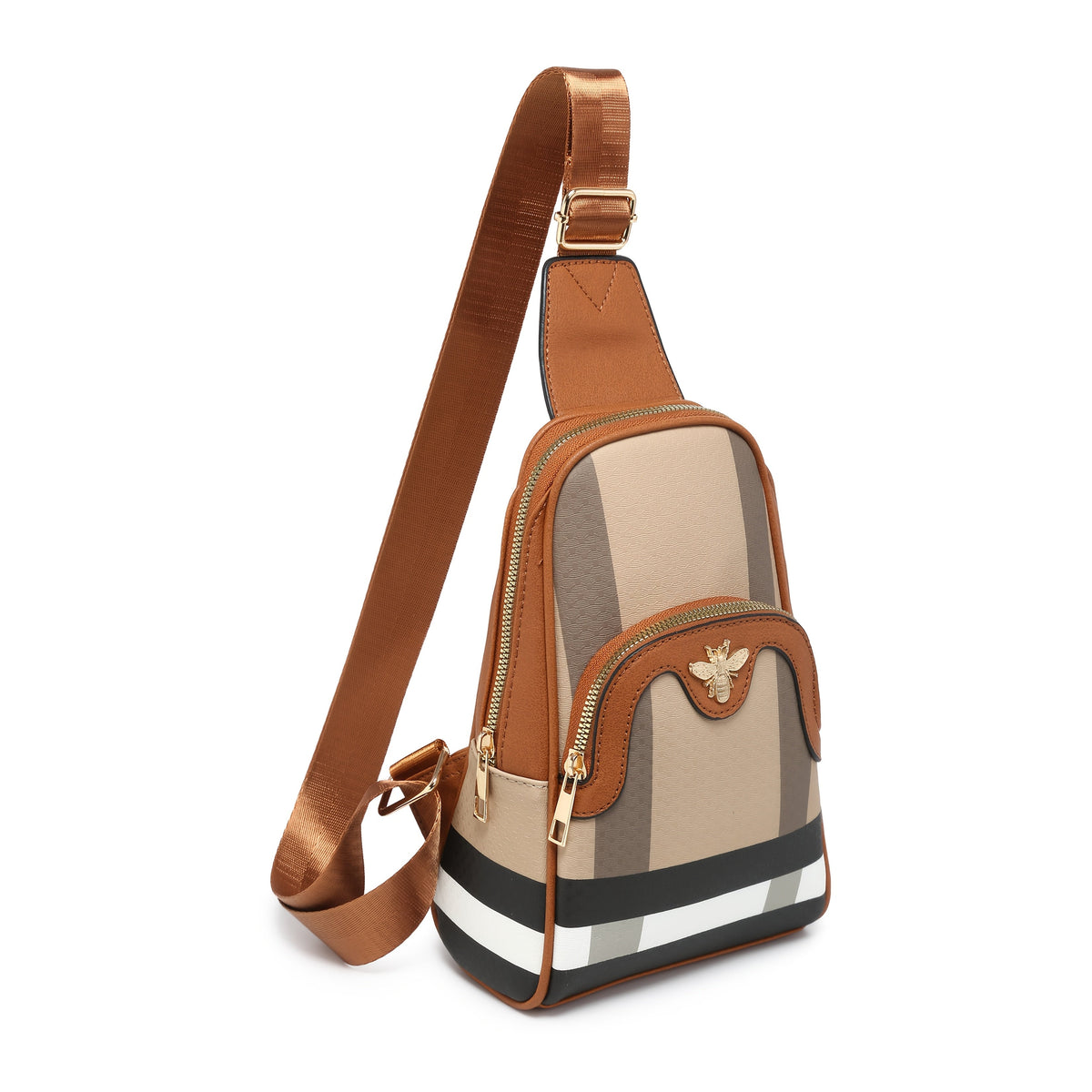 Sling Bag – Mini, Adjustable Strap, for Travel & Work – detail view 14